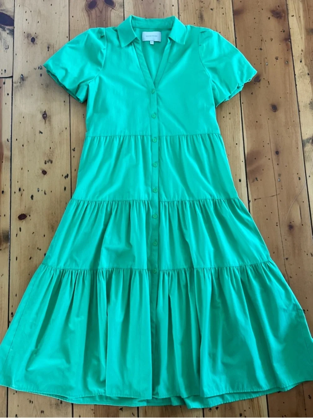 Brochu Walker Havana Derby Green Maxi Dress - Picture 7 of 14